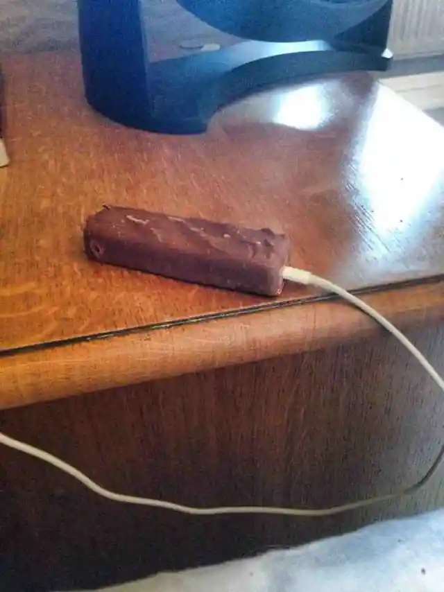 19. This Snickers Bar Seems Violated