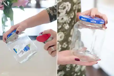 12. Remove Stickers from Glass