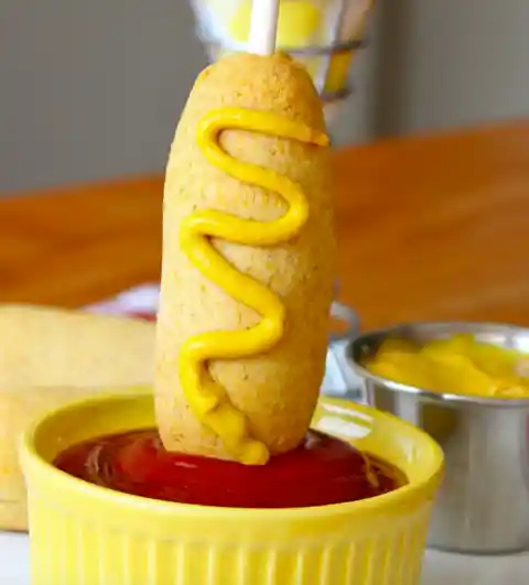 Baked Corn Dogs? You Betcha!