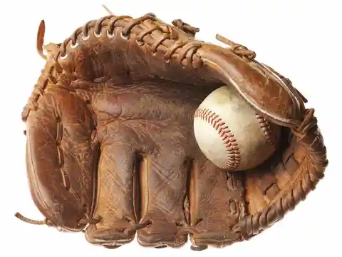 14. Breaking in a New Baseball Glove