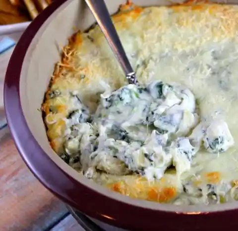 Delicious Light Spinach Dip