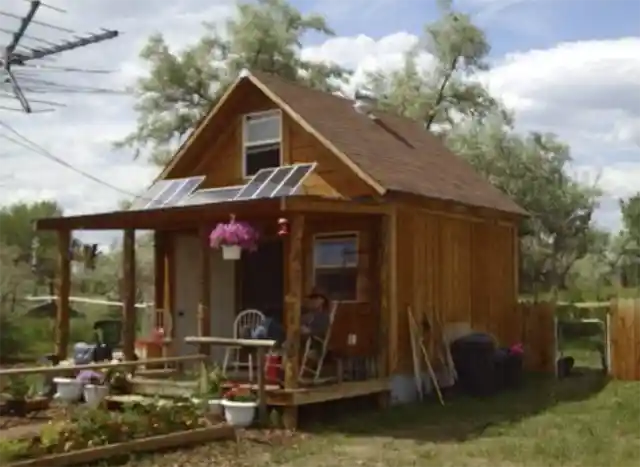 Solar Powered Cabin for Under $2,000