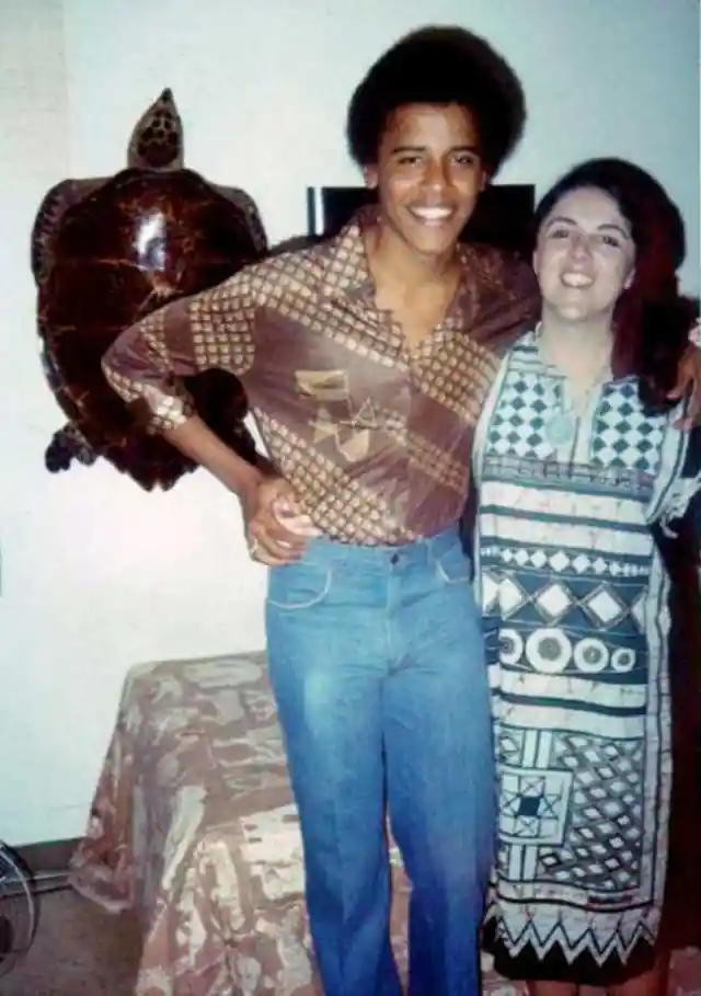 Obama and Mom
