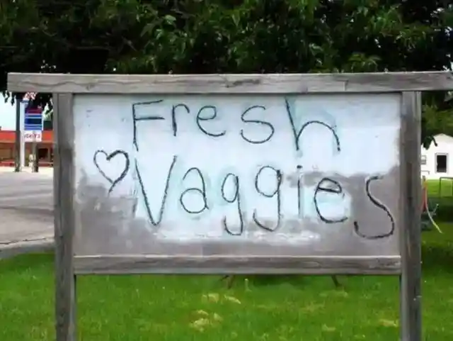 Everyone loves fresh ‘vaggies’