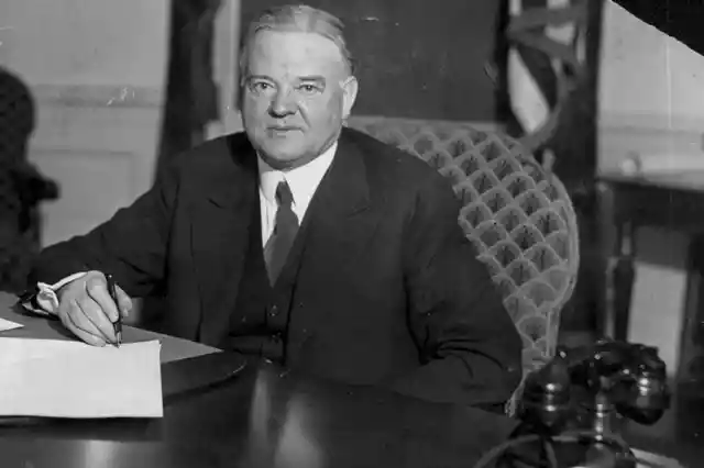 15. Herbert Hoover (IQ 141.6)