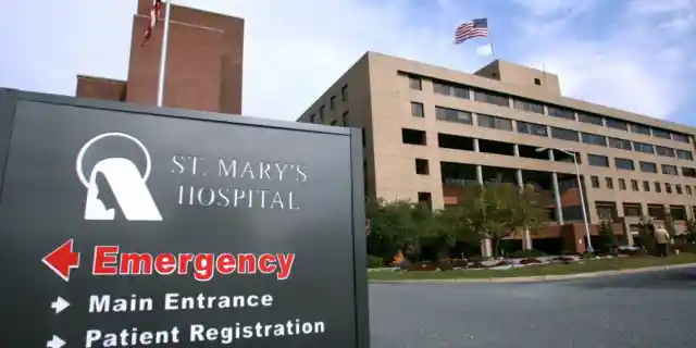 6. Rushed to St. Mary’s Hospital