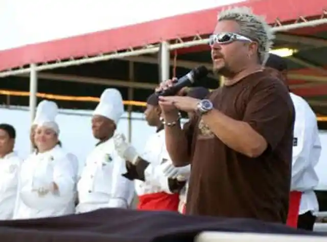 Firefighters Wonder Why Chef Guy Fieri Is Hanging Around Wildfires