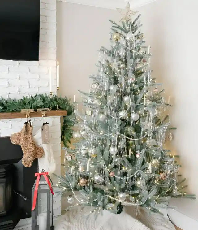 Tinsel Christmas Tree