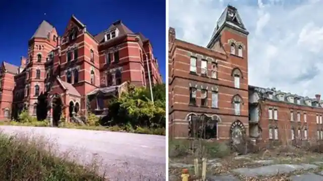 Gothic Hospital In Hudson State
