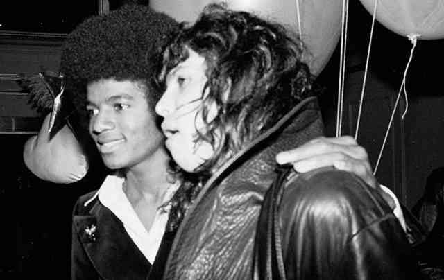 Michael Jackson and Steven Tyler