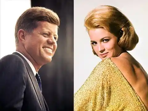 3. John F. Kennedy & Angie Dickinson