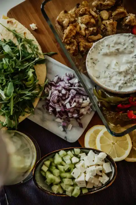 A Good Assortment of Salads