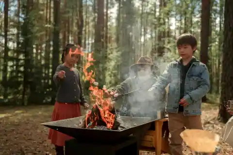 3. Campfire Cooking