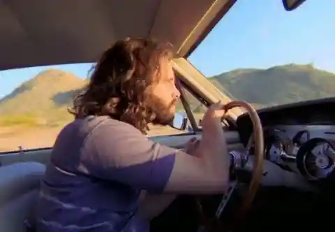 Jim Morrison And His Car