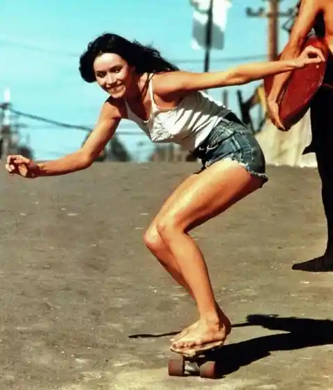 Tanya Roberts, Skateboarding—1970’s