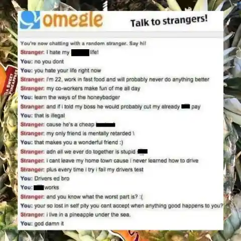 Don’t Talk to Strangers