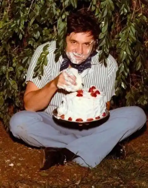 Johnny Cash and His Cake