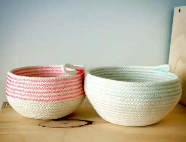 2. Rope Baskets