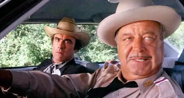 Jackie Gleason in a scene from Smokey and the Bandit 1977