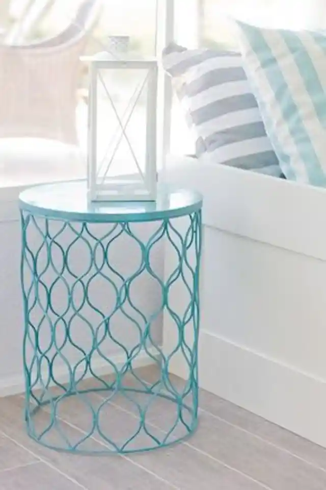 10. Trash Can End Tables