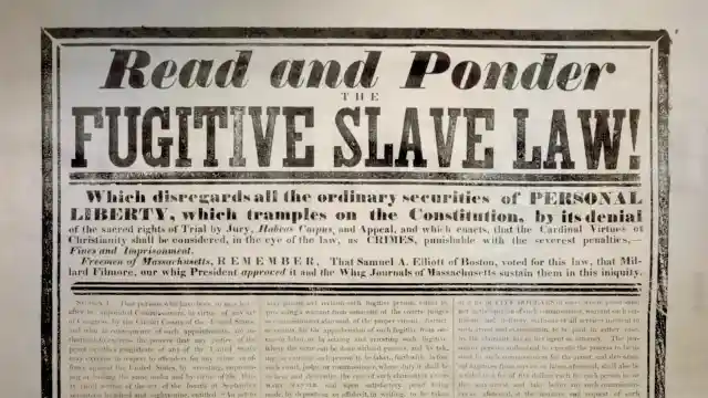 34. The Fugitive Slave Act of 1850