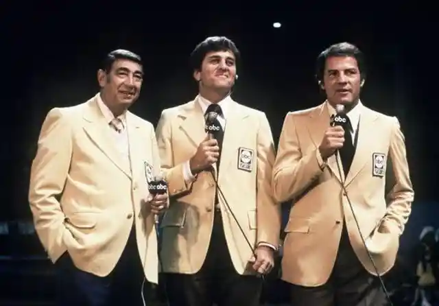 1970's Monday Night Football with legends Howard Cosell, Don Meredith, and Frank Gifford.