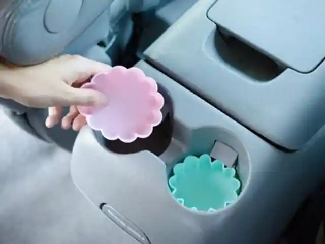 22. Cupcake Liners for Cup Holders