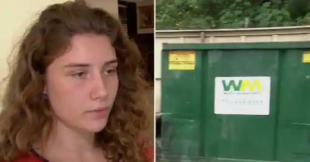 A Young Woman Found A Crate Next to the Dumpster, What She Found Inside Left Her in Tears