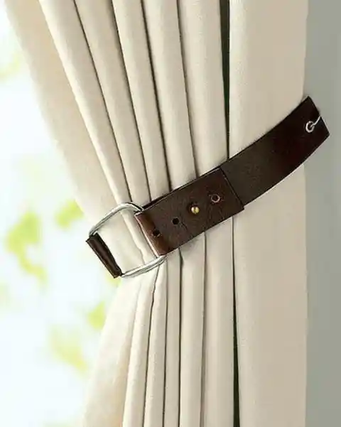23. Get Creative with Curtain Ties