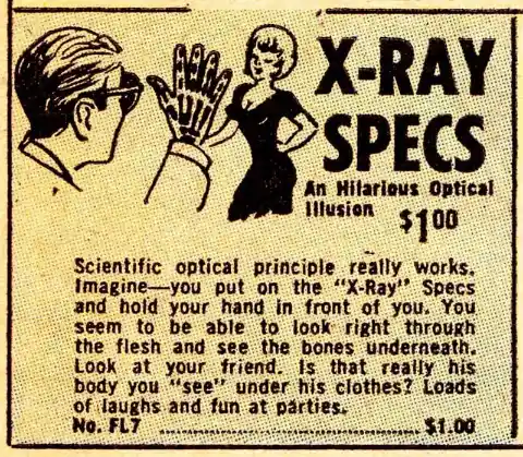 Who remembers the crazy comic book ads from the 1960's