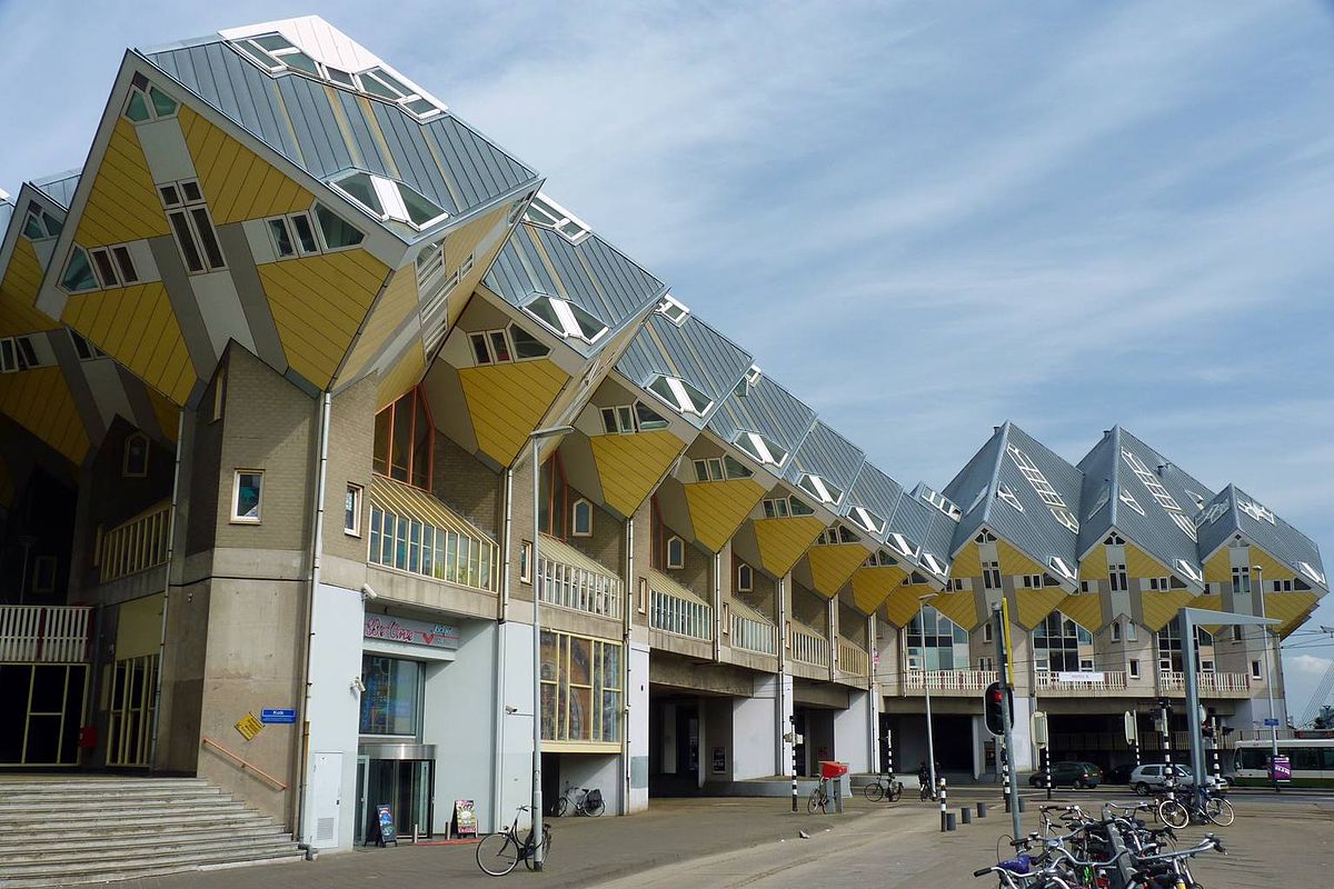 The Cubic Houses of Rotterdam are an Architectural Marvel